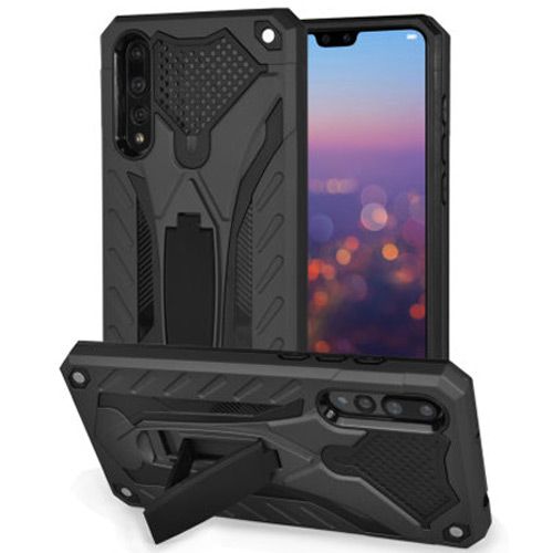 Étui robuste avec béquille pour Huawei P30 Lite Étui robuste avec béquille pour Huawei P30 Lite